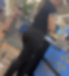 Bubble butt in leggings
