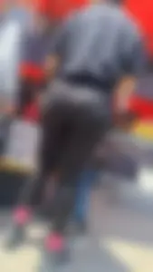 [OC]VPL on fat ass latina ! I think she caught me
