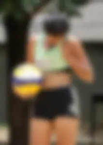 Thai candid volleyball girls