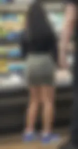 Ebony in tight short dress twerking on BF