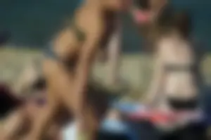 Girl with Perfectly Hot Body in Swimsuit Beach Cleepshots - Ass Closeups