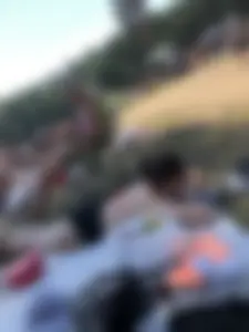 Pale Skinny Girl Lying on the Beach in Swimsuit With Crossed Legs Candid Gallery