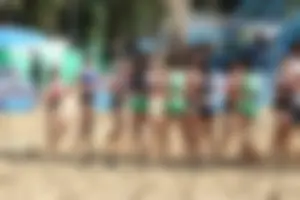 Thai candid volleyball girls
