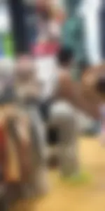 Big Azz w tits hanging in mall 3 parts