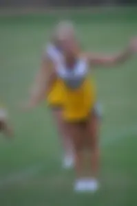 Candid cheerleaders