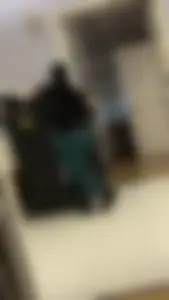 Latina in Tight Green Scrubs (VPL) knew she was recorded! (OC)