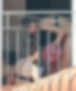 Neighbor student upskirted showing her panties and in bikinis