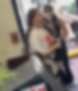 Latina with tight leggings (NOT OC)