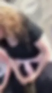 Windswept Smiley Women With Dyed Hair (Face Shots + Ass)