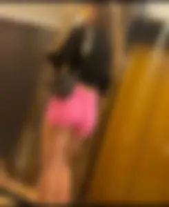 Latina with super tight pink shorts