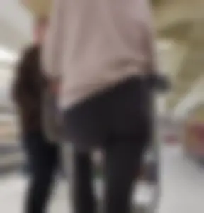 Blonde milf with nice ass