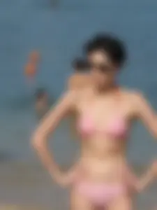 Asian girls in bikinis