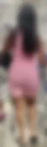 Huge Booty Ebony Milf in all Pink (vpl)