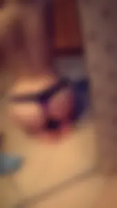 Topless Sexy Selfie in Panties with Bare Feet