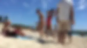 Hot girls at the beach