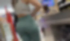 Asss so Phat Green Leggings Pawg / Not OC