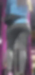 VPL Milf ass in leggings