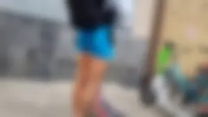 More of the girl in blue from my other post. She got a pretty amazing ass!