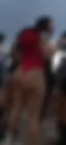 Red Swimsuit Rave PAWG Mega Bubble (NOT OC)