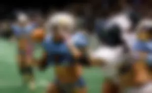 Sexy female football players with hot bodies
