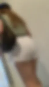 Ginger Latina In Cheeky White Shorts VPL (OC)