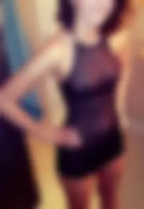Young Wife in a Seethrough Short Dress