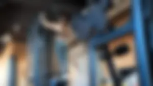 Sexy Short Gym Girl Jumping and Stratching her Ass to Use the Machine (OC and GIF)
