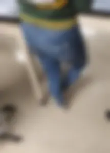 Former classmate in really tight jeans