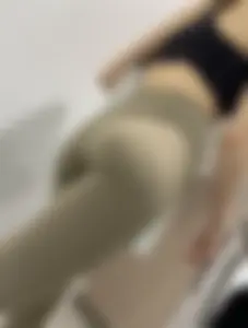 Sweaty ass in leggings, candid girl entering locker room after a workout creepshots