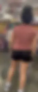 Slim Thick Latina In Tight Shorts