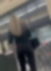 Cute blonde with a tight ass