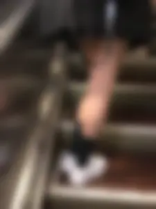 Sexy Slim Legs in Subway Train and on Escalator Creepshots Collection