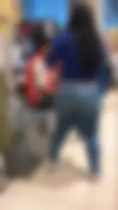Chubby Booty and Legs in Tight Jeans Store Creepshots