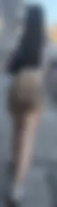 Tight bubble butt girls cheeks fall out of tiny shorts! (OC)