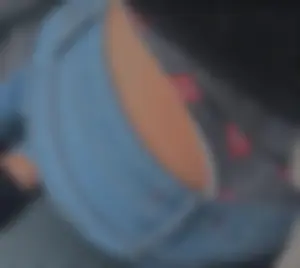 Hot Ass in Panties With Pulled Down Jeans