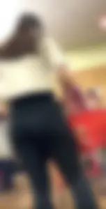 Asian hottie in yoga pants long follow/bends over