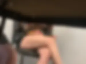 Sexy candid college legs under the desk