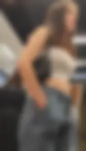Cute teen in jeans busted me