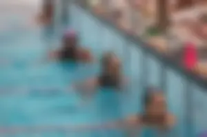 Group of teen and early 20's swimmers