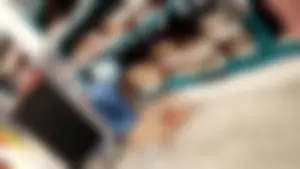 Oblivious Home Depot Milf cleaning up.