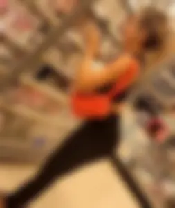 Smokin blonde in yoga pants walmart