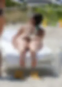 Chubby Candid Girl With A Hot Bubble Ass Bending Over a Sun-bed at a Beach Creepshots Gallery