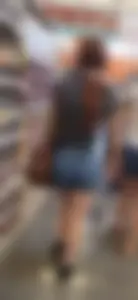 Tight Ass in Jean Shorts! OC