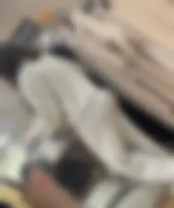 Perfect juicy jiggly fat ass in grey pants