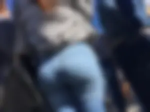 Craziest ass in super tight jeans! (Not OC)