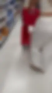 Milf in all white vtl (see thru pants)