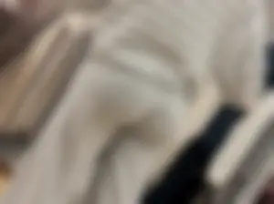 Perfect juicy jiggly fat ass in grey pants