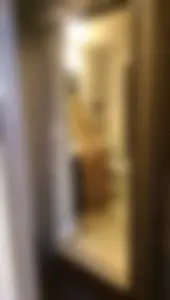 Naked Blonde Milf in the Bathroom Creepshot