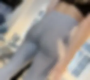 Pt.2 SUPER TIGHT college blonde in tight sweatpants