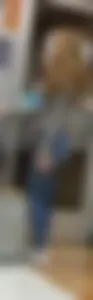 Hot booty in tight blue jeans of a candid girl at the supermarket creepshots